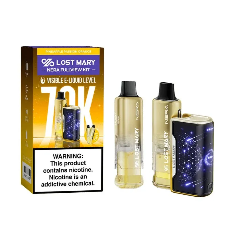 Lost Mary Kit 70k Puffs Pineapple Passion Orange