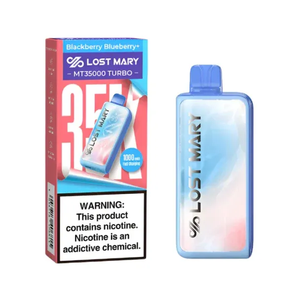 LOST MARY TURBO BLACKBERRY BLUEBERRY 35K PUFFS