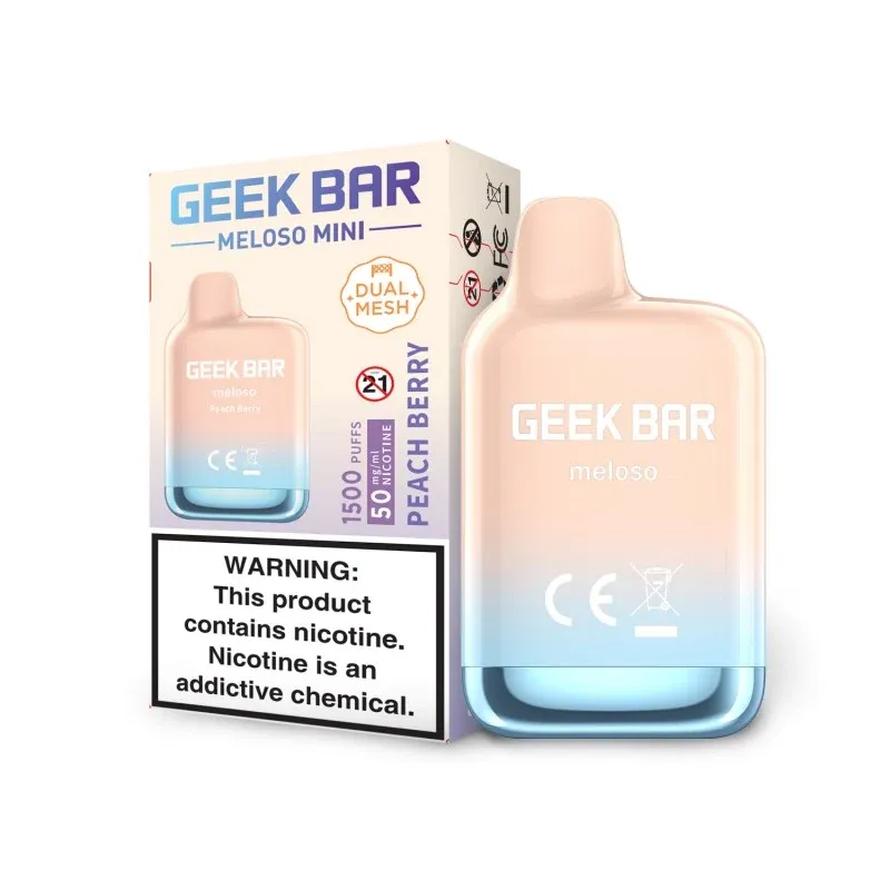 Geek Bar Mini Meloso Peach Berry