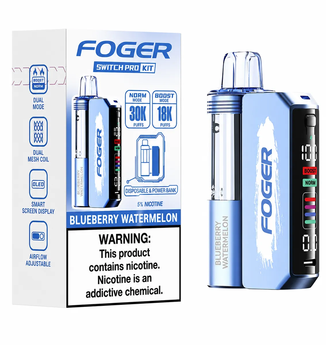 Foger Kit Blueberry Watermelon