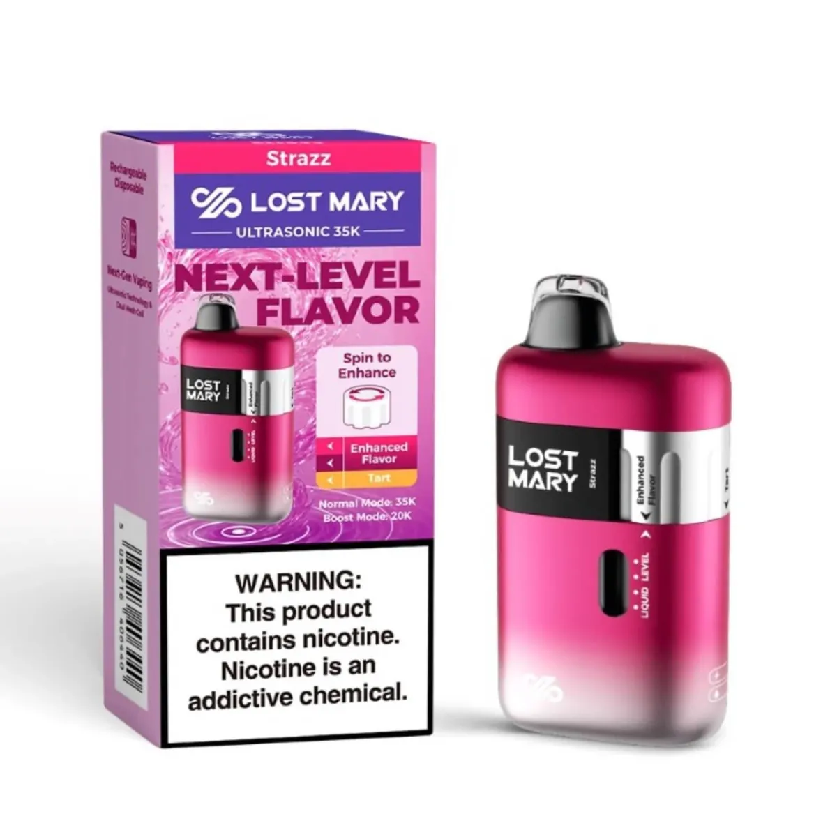 LOST MARY ULTRASONIC 35K PUFFS STRAZZ