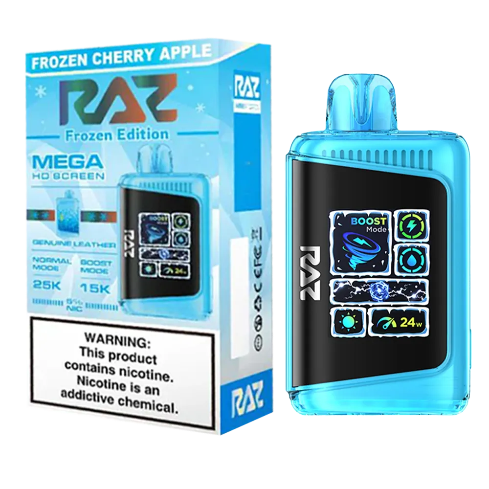 RAZ 25K FROZEN CHERRY APPLE 25k Puffs