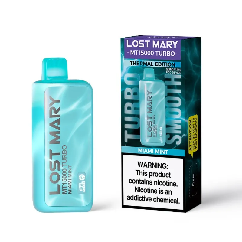 Lost Mary Miami Mint 15000 Puffs
