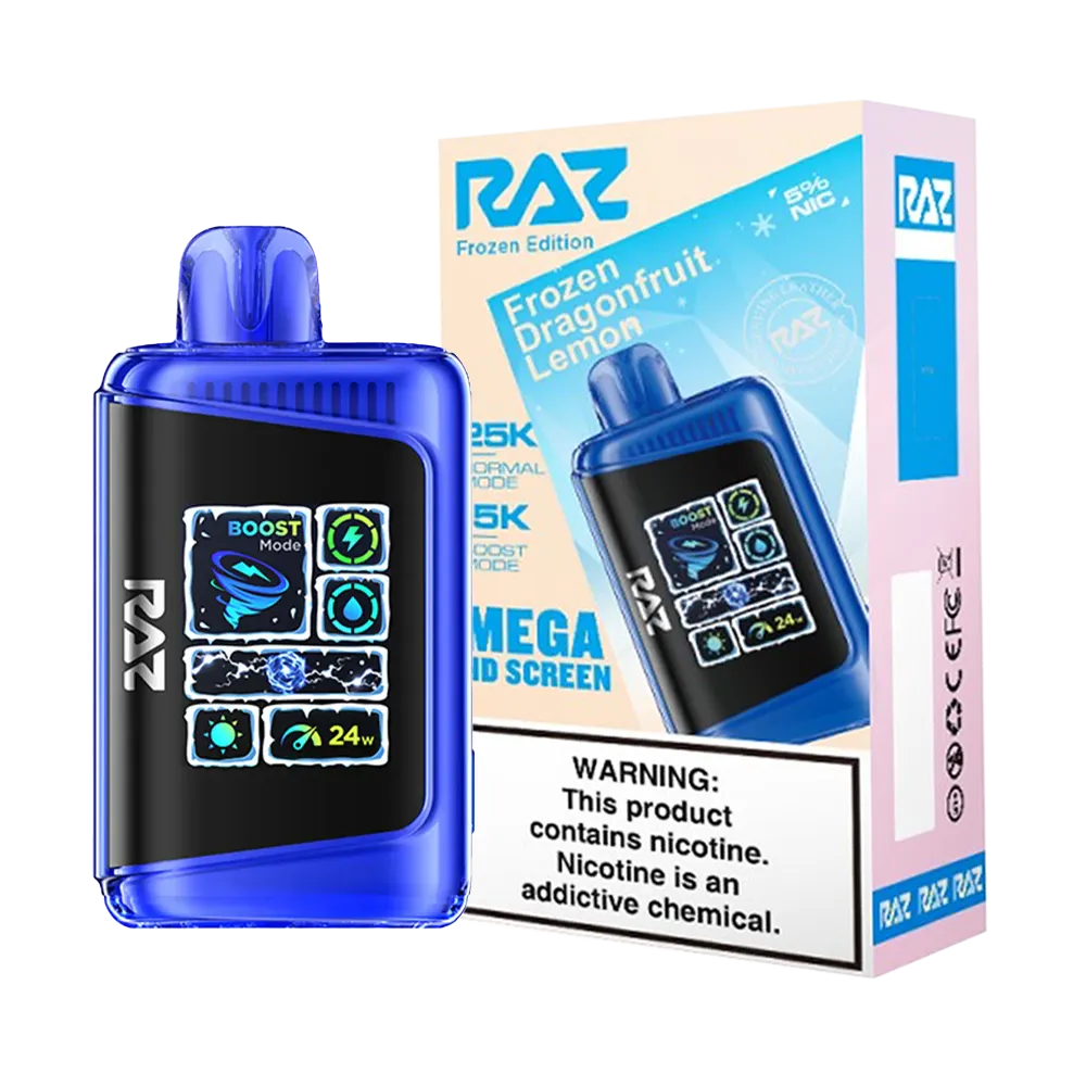 RAZ FROZEN DRAGONFRUIT LEMON 25K PUFFS