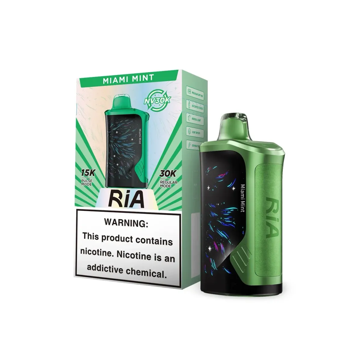 RIA MIAMI MINT 30K PUFFS
