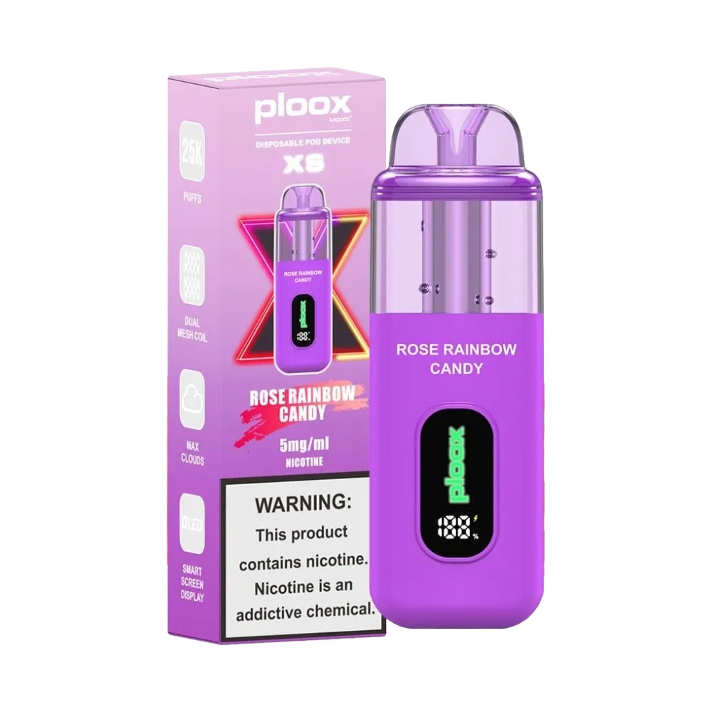 Ploox XS 25K Rose Rainbow Candy