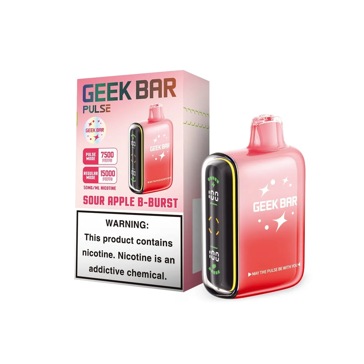 Geek Bar Pulse Sour Apple B Burst