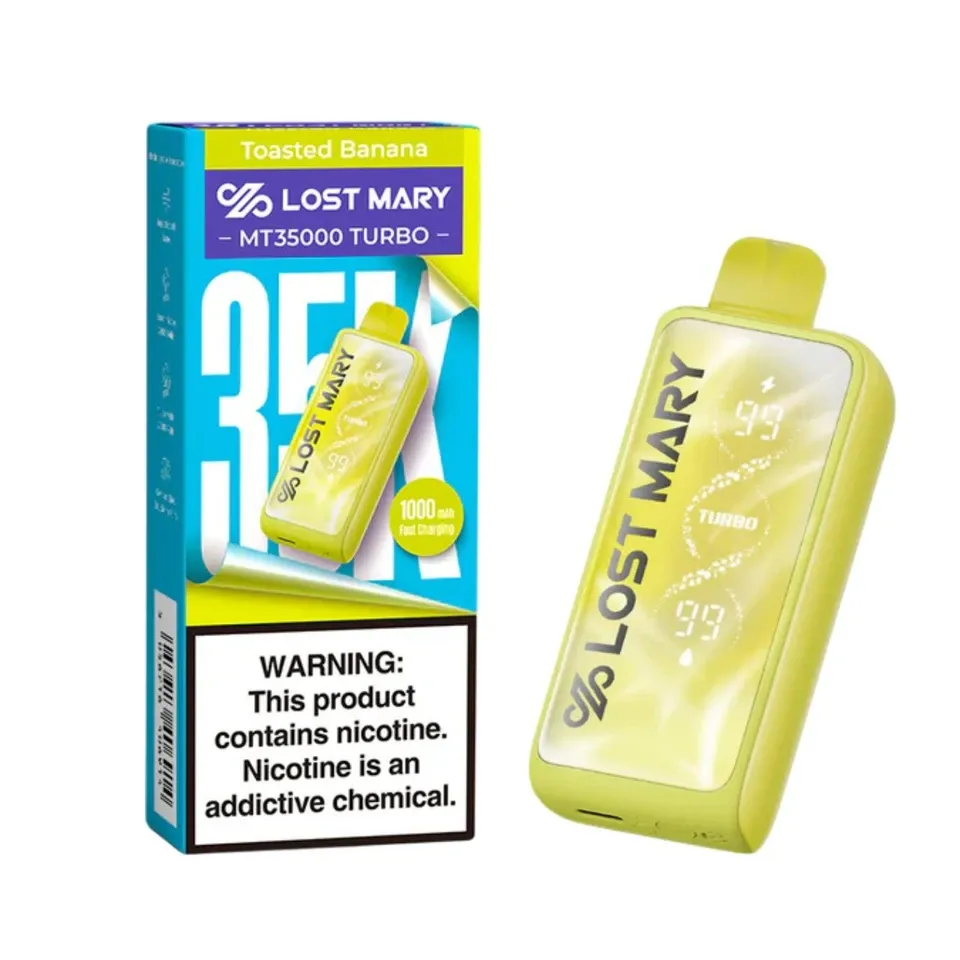 LOST MARY TURBO TOASTED BANANA 35K PUFFS