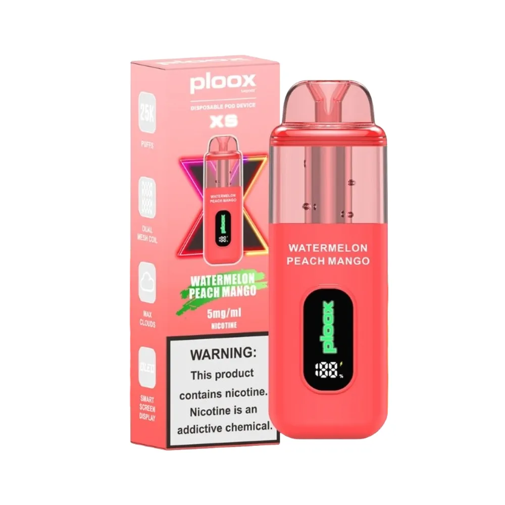 Ploox XS 25K Watermelon Peach Mango