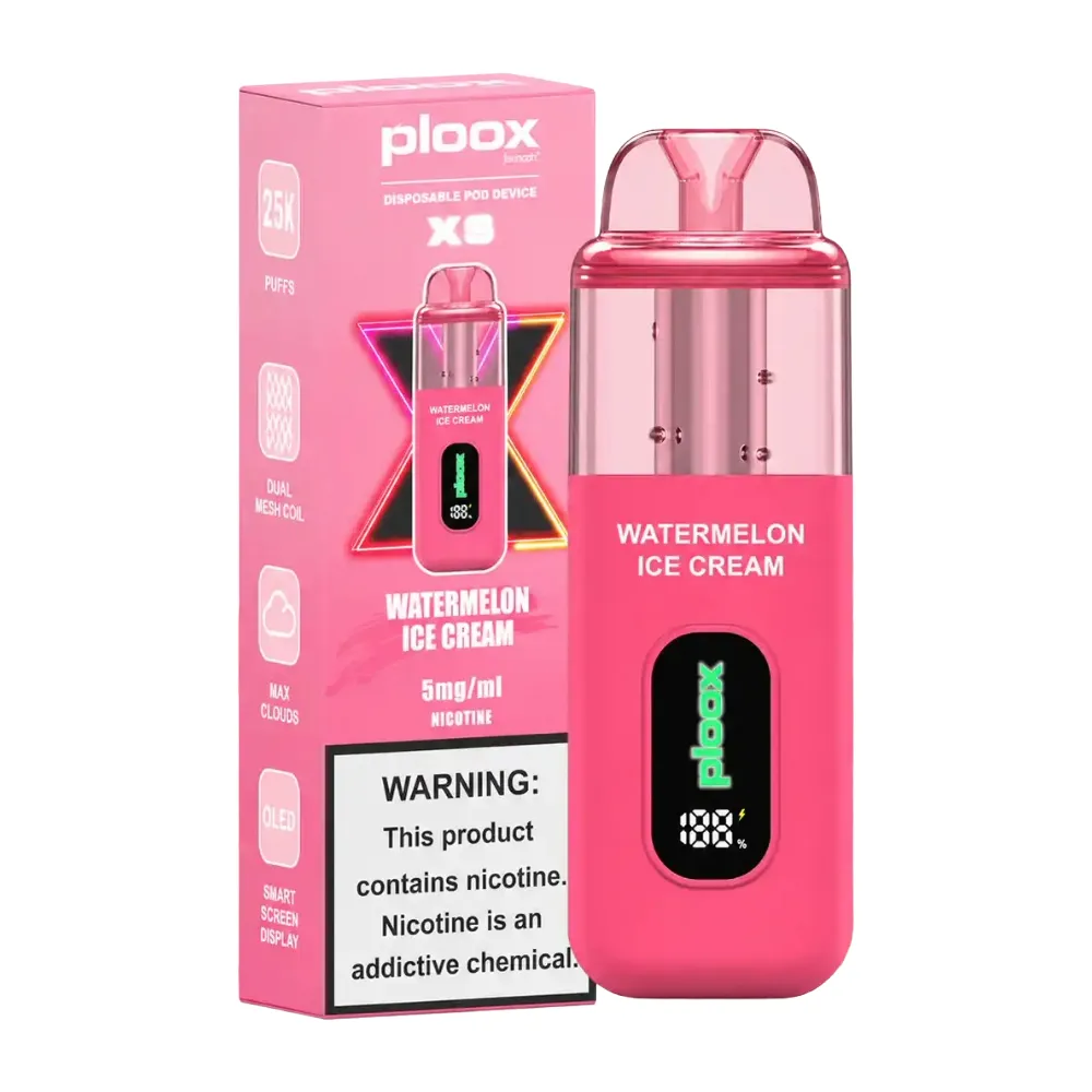 Ploox XS 25K Watermelon Ice Cream