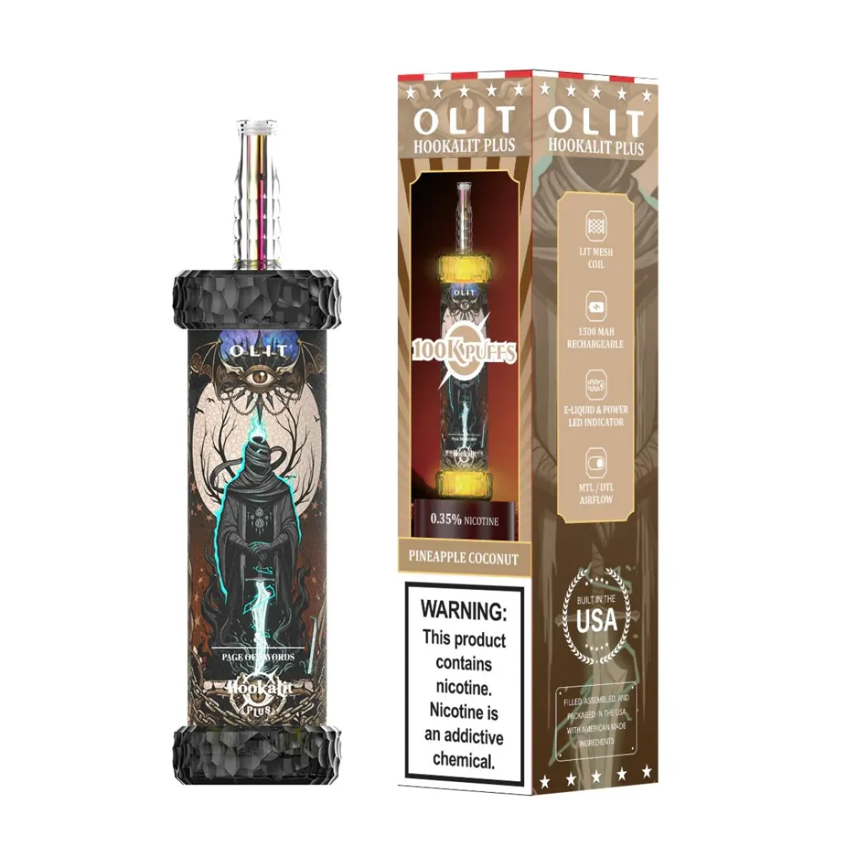 OLIT 100K Pineapple Coconut