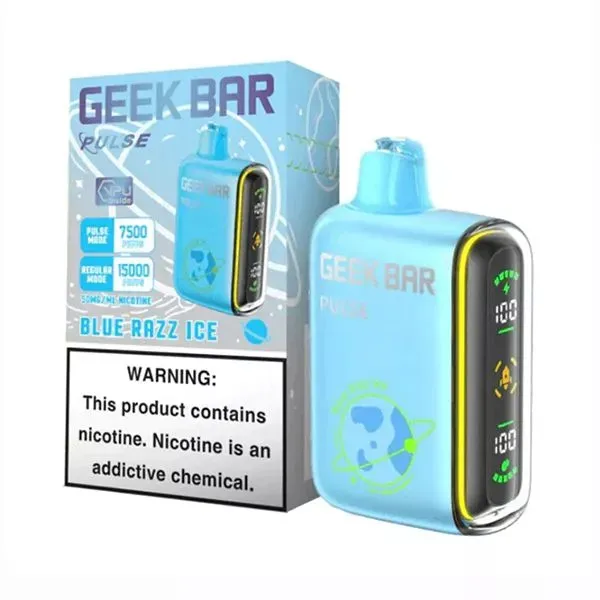 Geek Bar Pulse Blue Raz Ice
