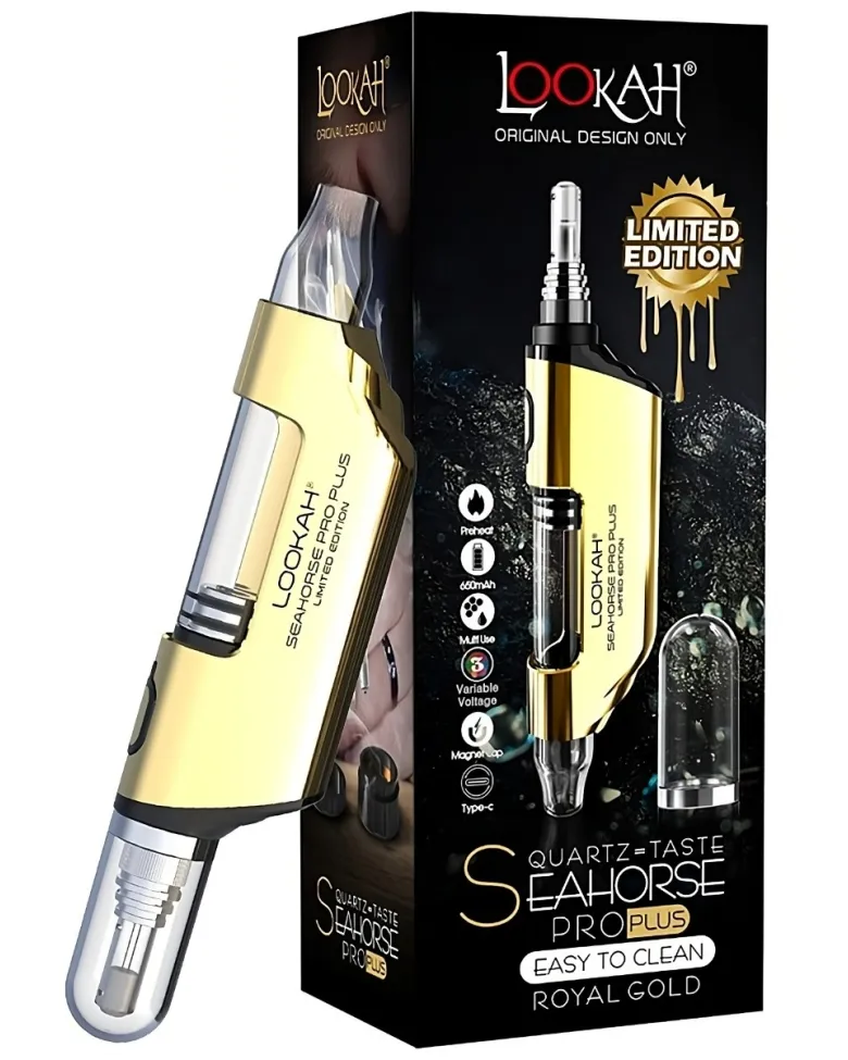 Lookah Seahorse Pro Plus Royal Gold