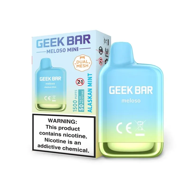 Geek Bar Mini Meloso Alaskan Mint