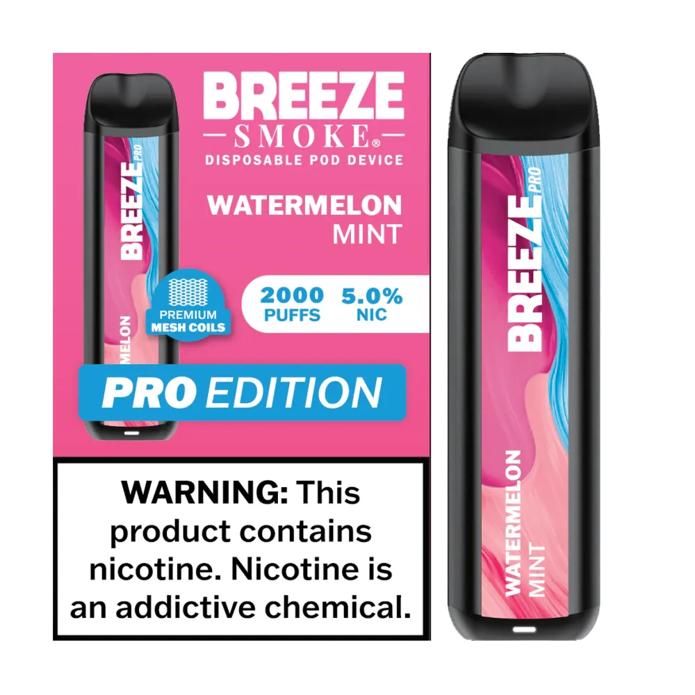 Breeze Watermelon Mint 2k Puffs