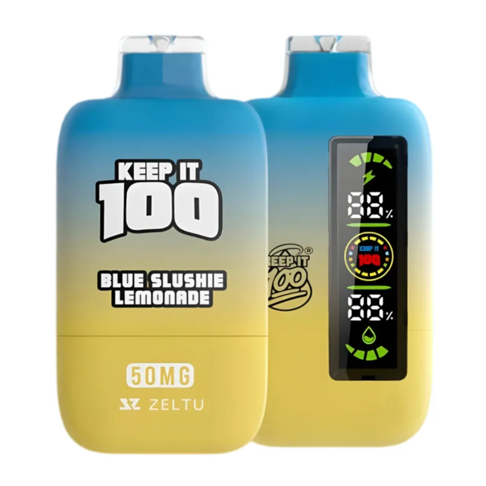 Keep It 100 Blue Slushie Lemonade 20k Puffs