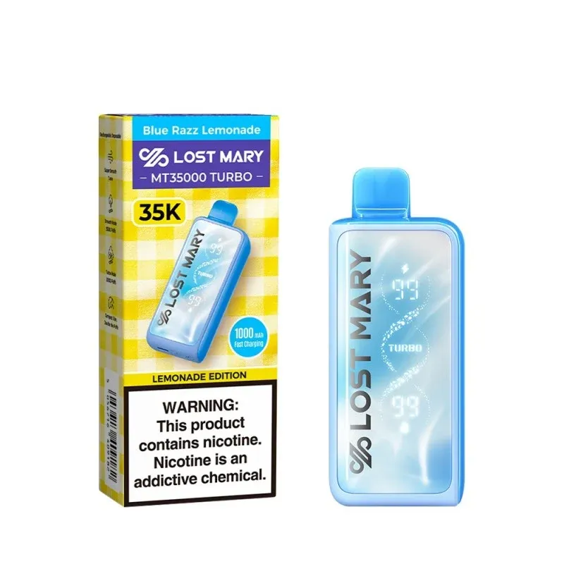 Lost Mary 35k Blue Razz Lemonade