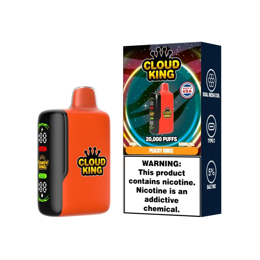 Cloud King Peachy Rings