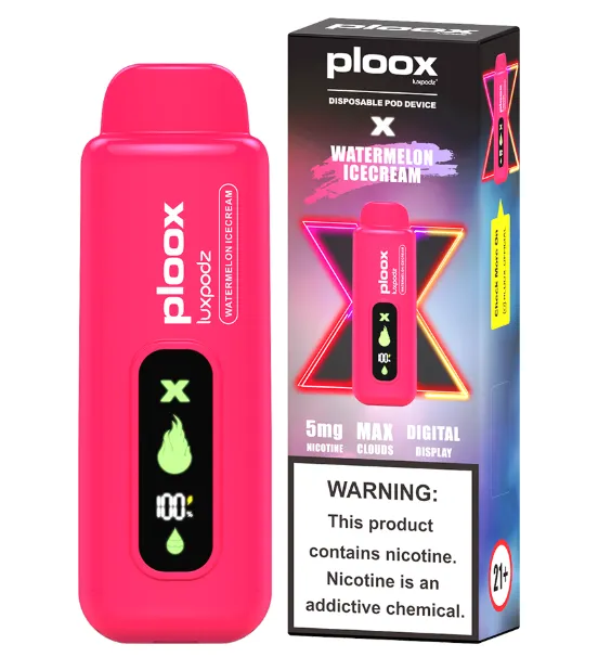 Ploox Watermelon Ice Cream 15k Puffs