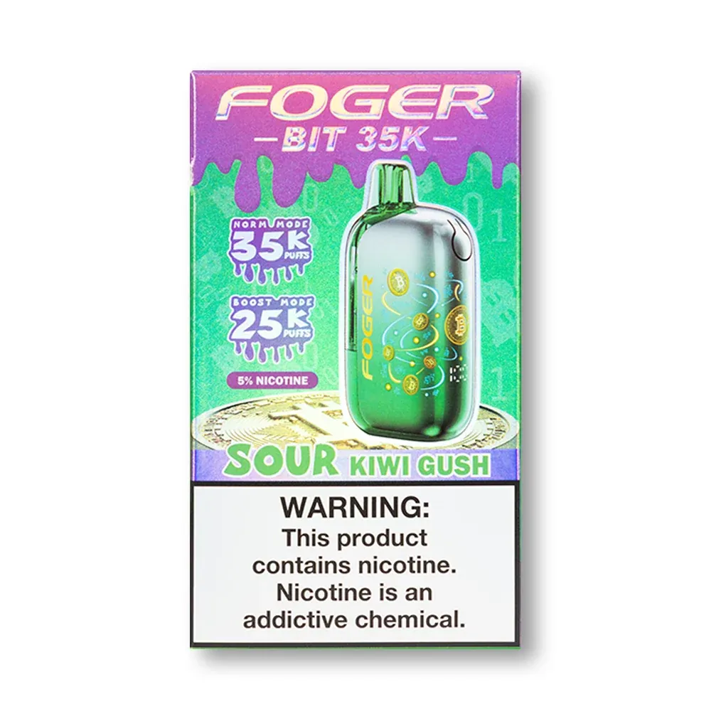 Foger Bit 35k Sour Kiwi Gush